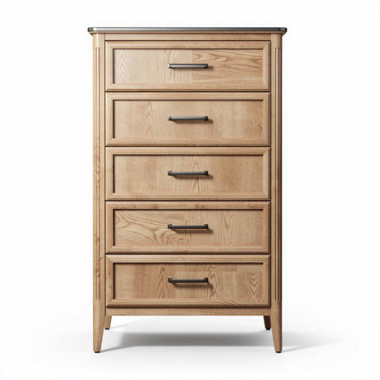 Ladenkast van ontworpen hout voor de slaapkamer - 80 x 45 x 120cm