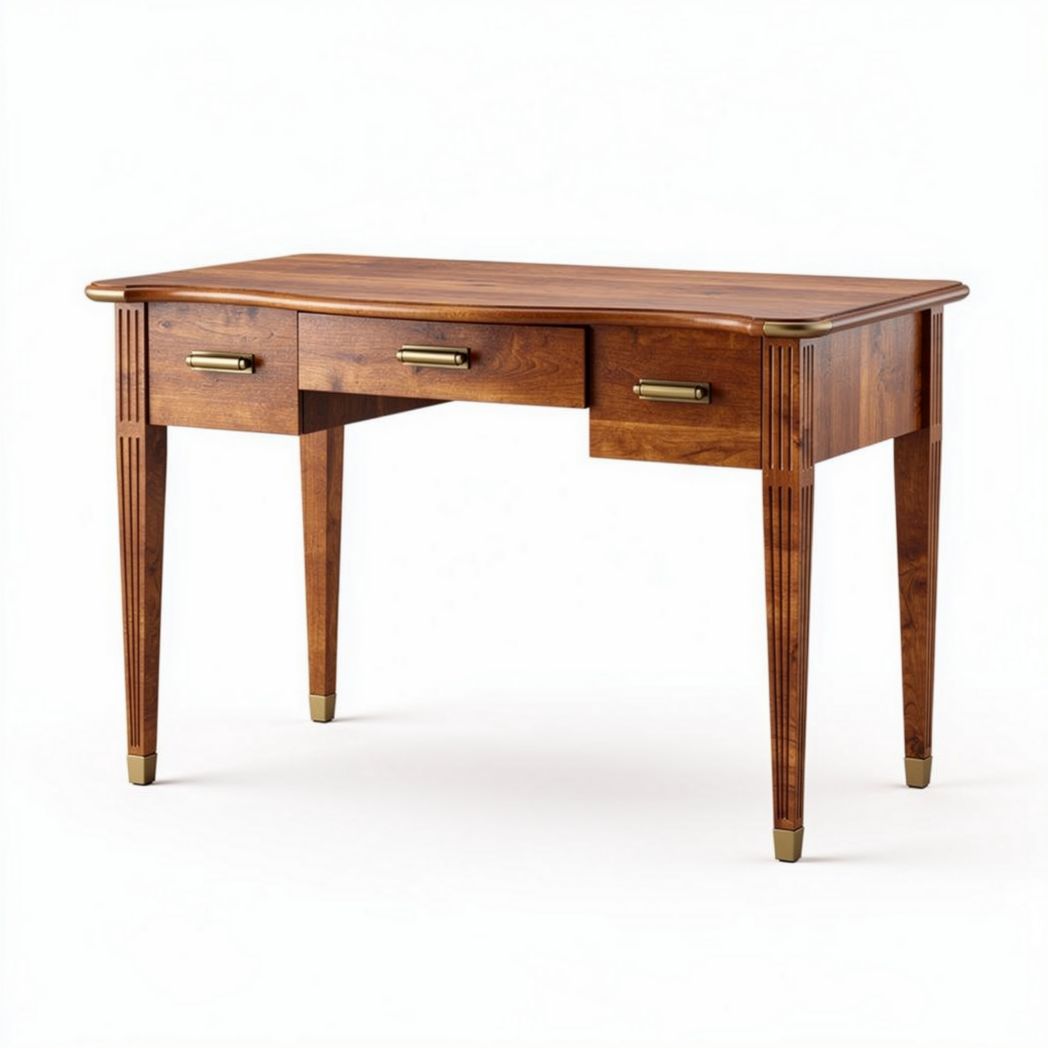 Bureau van hout voor een kantoor of studiekamer - 120 x 60 x 75cm